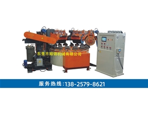 四磨頭連續(xù)式全自動(dòng)圓盤拋光機(jī)